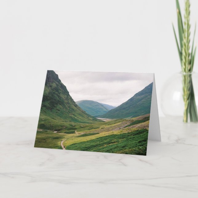 GLEN COE, SCOTLAND CARD (Front)