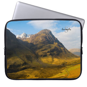 Glen Coe, Scotland Neoprene laptop sleeve 15"