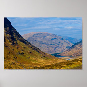 Glen Coe, Scotland Poster