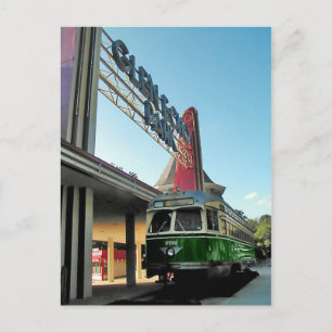 Glen Echo Park and Trolley Postcard