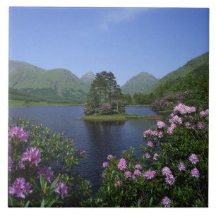Glen Etive, Highlands, Scotland Ceramic Tile