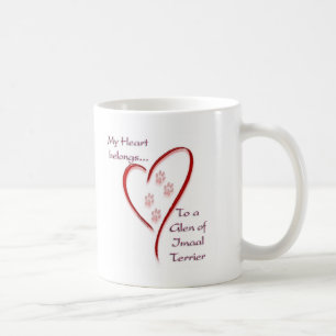 Glen of Imaal Terrier Heart Belongs Coffee Mug