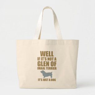 Glen of Imaal Terrier Large Tote Bag