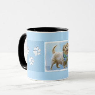 Glen of Imaal Terrier Painting - Original Dog Art Mug