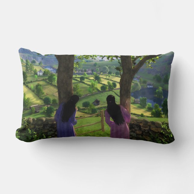 Glen of the Twins Pillow (Front)
