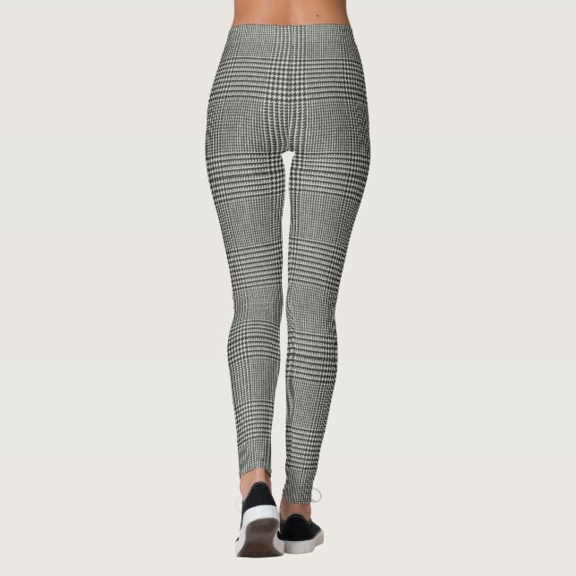 Glen Plaid Leggings (Back)