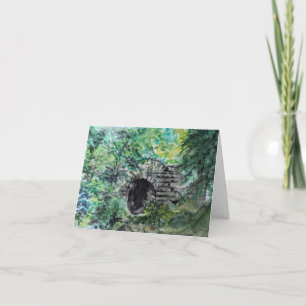 Glen Span Arch natural landscape Thank You Card