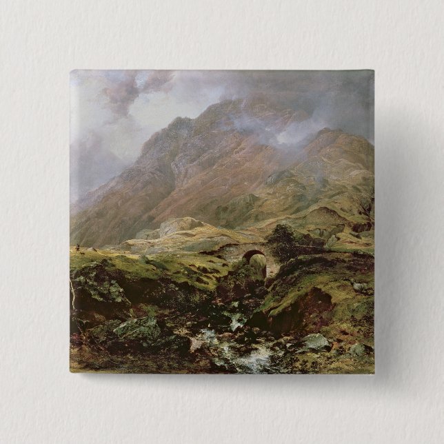 Glencoe, 1847 15 cm square badge (Front)