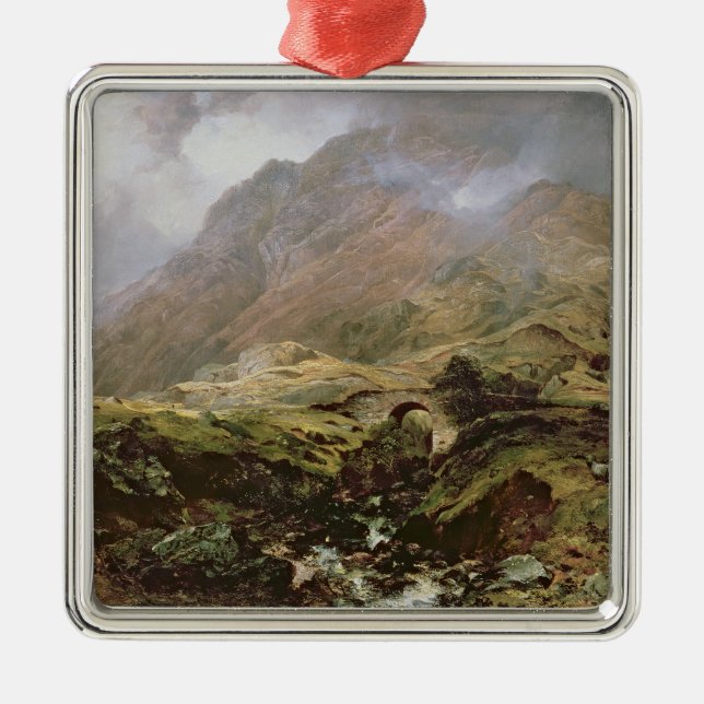 Glencoe, 1847 metal ornament (Front)