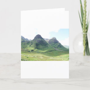Glencoe , Scotland Holiday Card