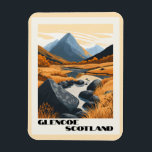 Glencoe, Scotland - Stunning Scottish Highlands Magnet<br><div class="desc">Discover the breathtaking beauty of Glencoe,  Scotland with our high-quality posters. Featuring iconic landscapes,  these posters are perfect for sending a piece of Scottish heritage to loved ones.</div>