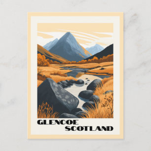 Glencoe, Scotland - Stunning Scottish Highlands Postcard