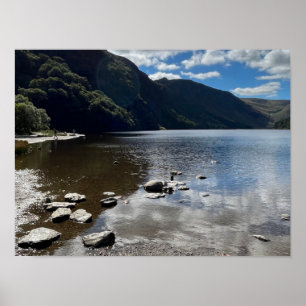 Glendalaugh Lakes County Wicklow Ireland Europe Poster