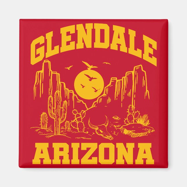 Glendale,Arizona Magnet (Front)
