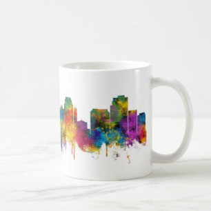 Glendale California Skyline Coffee Mug