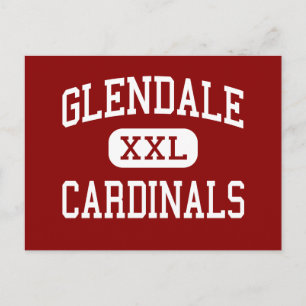 Glendale - Cardinals - High - Glendale Arizona Postcard