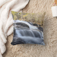 Glendale Falls Throw Pillow by Zone_413