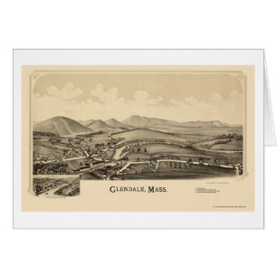 Glendale, MA Panoramic Map - 1890