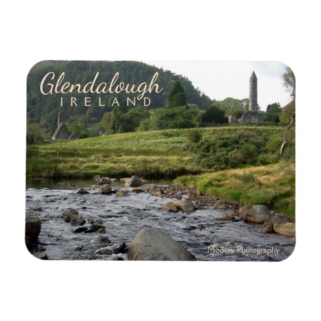 Glendalough Ruins Magnet (Horizontal)