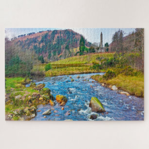 Glendalough Wicklow Ireland Jigsaw Puzzle