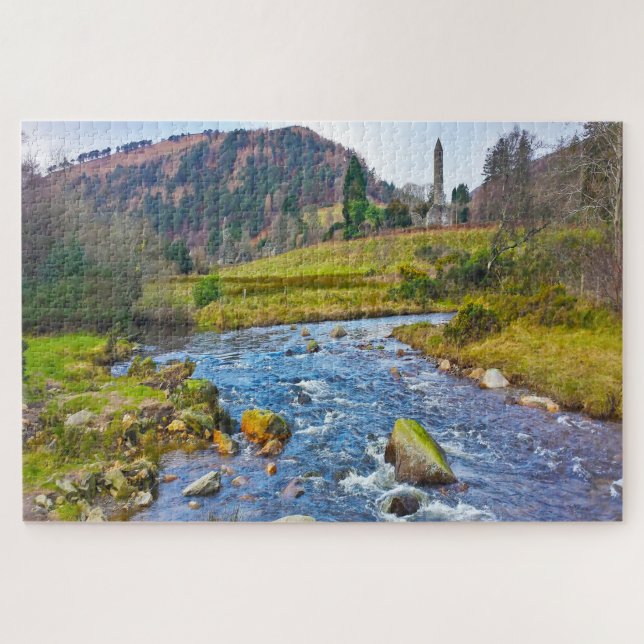 Glendalough Wicklow Ireland Jigsaw Puzzle (Horizontal)