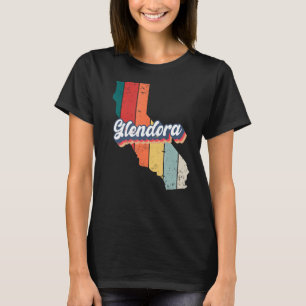 Glendora City Retro Vintage Hometown California T-Shirt