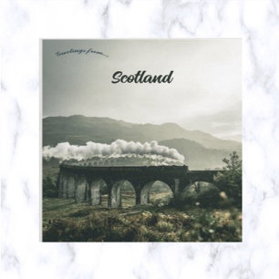 Glenfinnan Viaduct In Glenfinnan Scotland Postcard