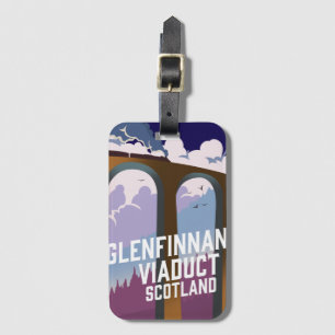Glenfinnan Viaduct Scotland Luggage Tag