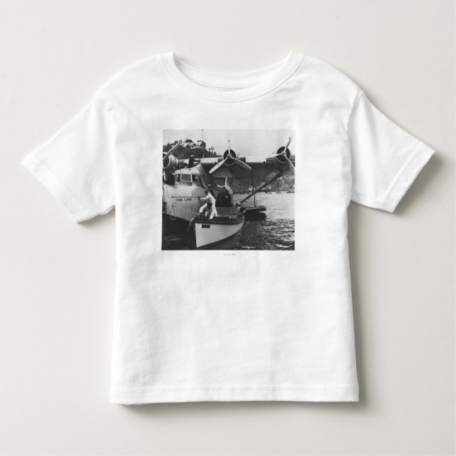 Glenn Martin w/ China Clipper Toddler T-Shirt (Front)