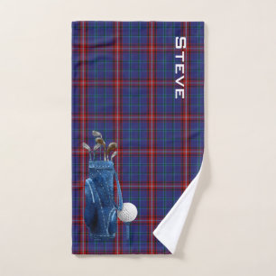 Glenn Plaid Golf Towel