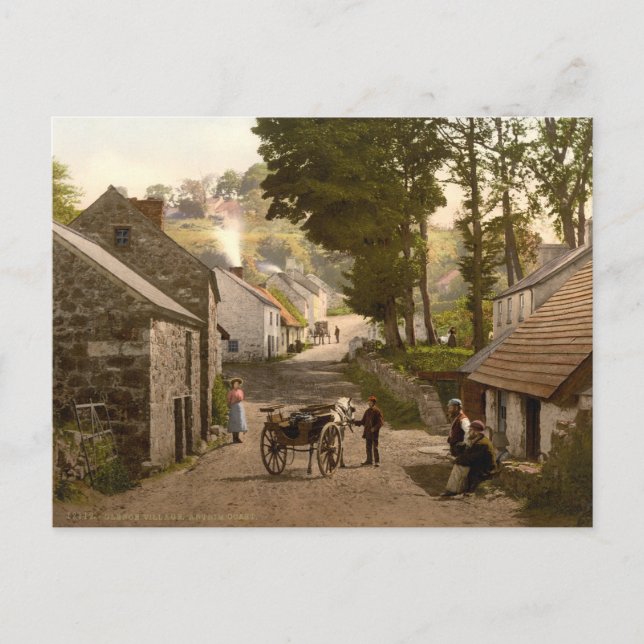 Glenoe Village, County Antrim Postcard (Front)