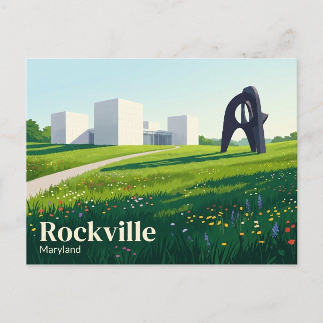 Glenstone Museum USA Postcard (Front)