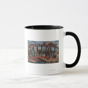 Glenwood Springs, Colorado - Large Letter Scenes Mug