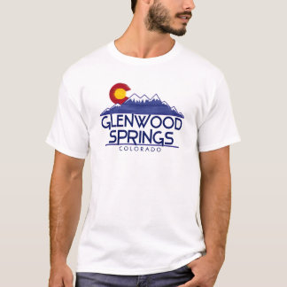 Glenwood Springs wood mountains shirt