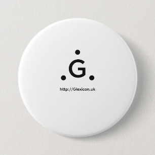Glexicon UK 7.5 Cm Round Badge