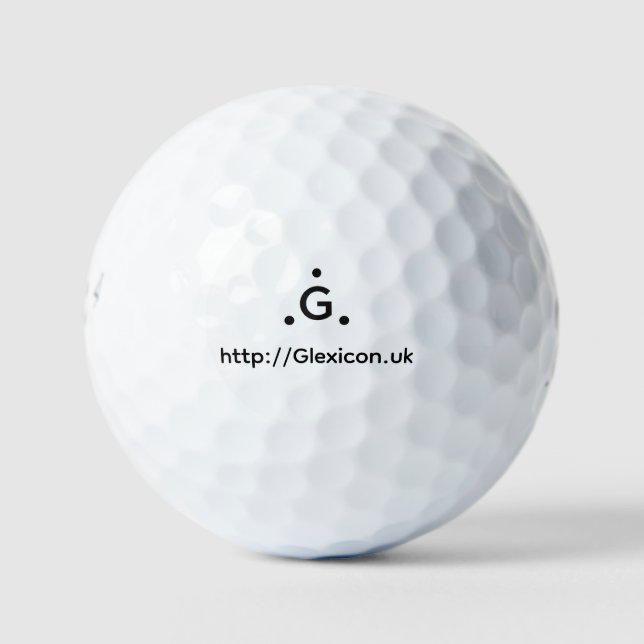 Glexicon UK Bridgestone  Golf Balls (Front)