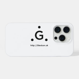 Glexicon UK Mobile iphone 15  Pro Case