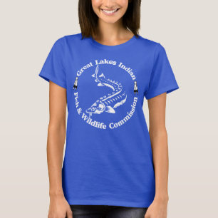 GLI-FWC - STURG LOGO & SCUTES - womens basic T T-Shirt