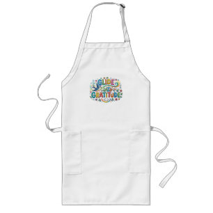 Glide into Gratitude Long Apron