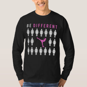 Glide to Giggles: Ice-Skating - Be Different from T-Shirt
