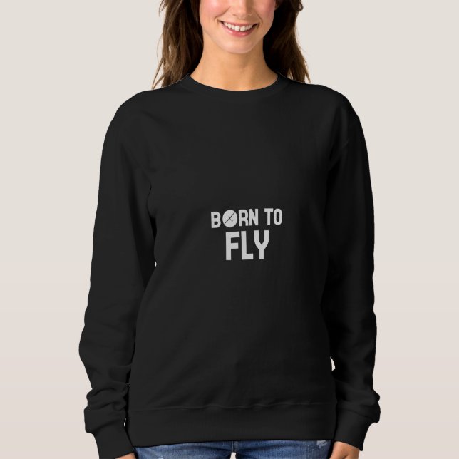 Glider glider glider pilot plane glide sweatshirt (Front)