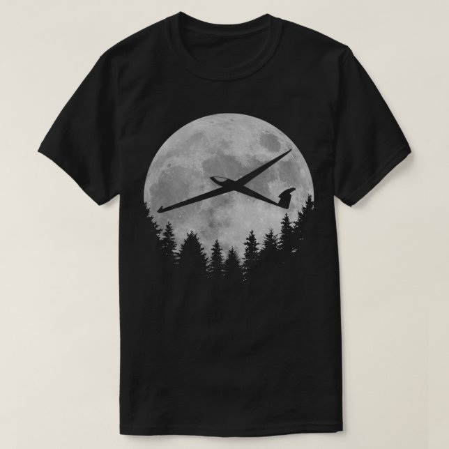 Glider Moon  T-Shirt (Design Front)