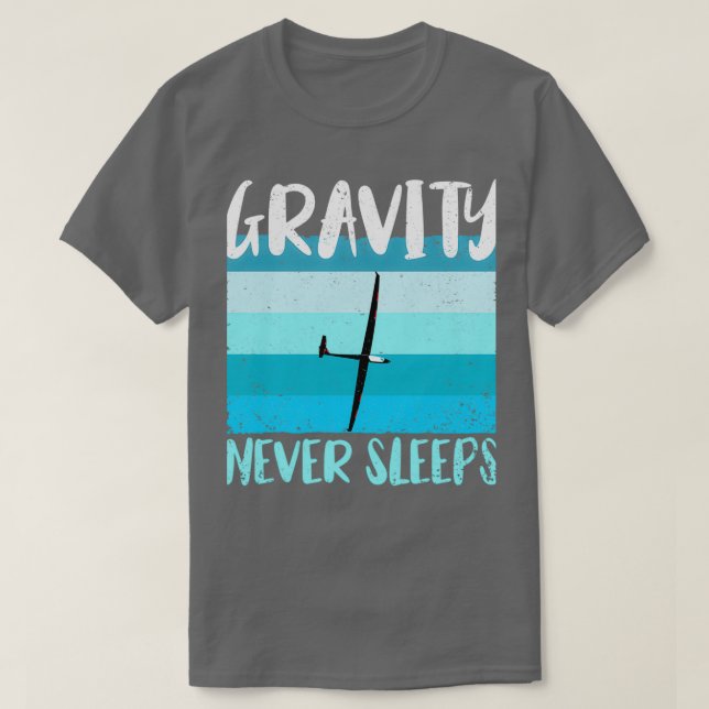 Glider pilot glider flying glider plane 7  T-Shirt (Design Front)