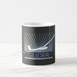 Glider Sailplane Aircraft Coffee Mug