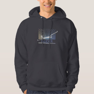 Glider Sailplane Aircraft Hoodie