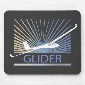 Glider Sailplane Aircraft Mouse Pad
