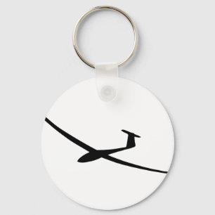 glider sailplane key ring