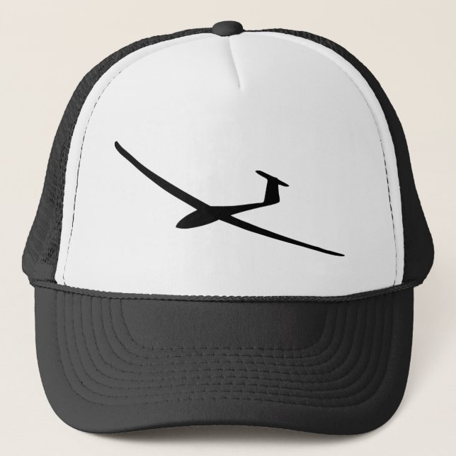 glider sailplane trucker hat (Front)