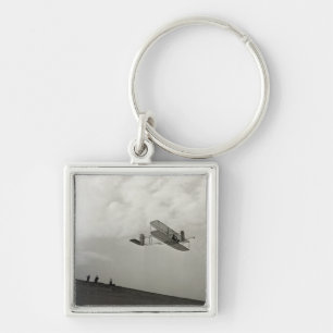 Glider Test Flight Aviation Wright Brothers Key Ring