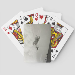 Glider Test Flight Aviation Wright Brothers Playing Cards